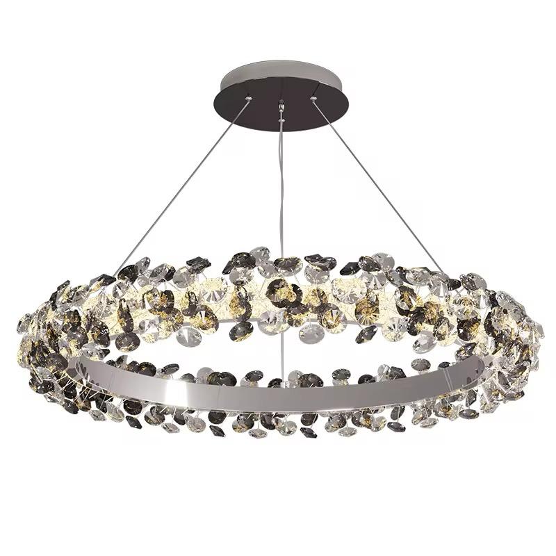 ASTRA króm gyűrűs függőlámpa 75 cm ASTRA króm gyűrűs függőlámpa 75 cm