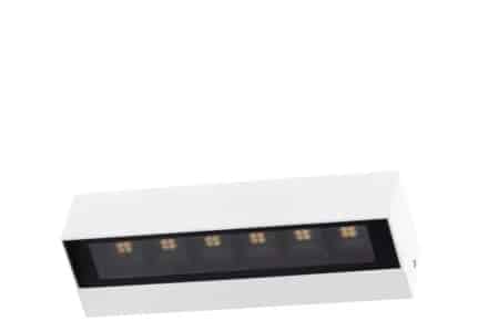 Kültéri fali lámpa 14w 1100lm CCT kapcsolóval 220x71x48mm IP65 fehér 5év