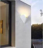 Fali lámpa LED 12w 1000lm 6500k IP65 200×170×88mm fehér