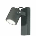 Kültéri fali lámpa GU10 Max.60w 120x90x172mm IP54 antracit 5év