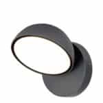 Kültéri fali lámpa 12w 720lm CCT kapcsolóval 110x135x135mm IP54 szürke 5év