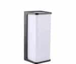 Kültéri fali lámpa 10W 4000k 950lm IP65 fekete 85x80x200mm