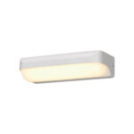 Kültéri fali lámpa 12w 1200lm 4000k 180° IP65 262×67×98mm fehér