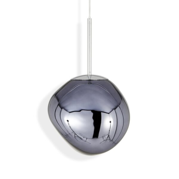 Dixi függőlámpa 38 cm króm