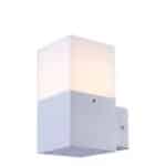 Kültéri fali lámpa 1xE27 max.13w IP44 fehér 110x78x160mm 5év