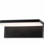 Kültéri fali lámpa 10w 1000lm CCT.kap IP54 Fekete 210x90x82mm 3év