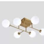 UNIVERSO Mennyezeti lámpa 6xG9 max.10w 700x700x170mm IP20 Óarany 5év