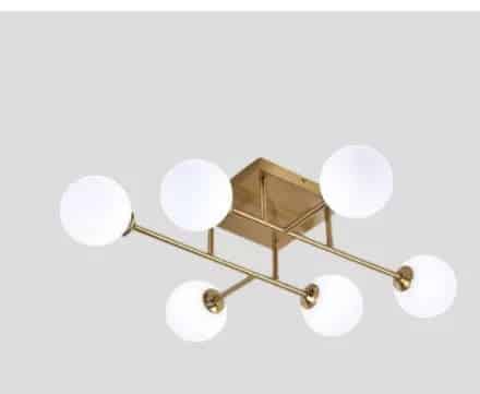UNIVERSO Mennyezeti lámpa 6xG9 max.10w 700x700x170mm IP20 Óarany 5év