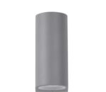 Fali lámpa 2×GU10 IP65 68×80×150mm szürke