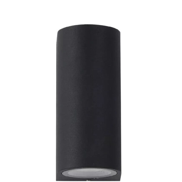 Fali lámpa 2×GU10 IP65 68×80×150mm fekete
