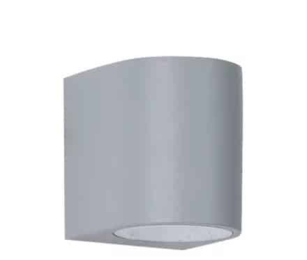 Fali lámpa 1×GU10 IP65 68×80×80mm szürke Fali lámpa 1×GU10 IP65 68×80×80mm szürke