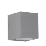 Fali lámpa 1×GU10 IP65 68×80×80mm szürke