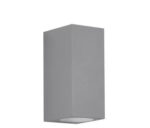 Fali lámpa 2×GU10 IP65 68×80×150mm szürke