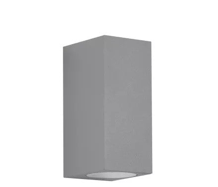 Fali lámpa 2×GU10 IP65 68×80×150mm szürke Fali lámpa 2×GU10 IP65 68×80×150mm szürke