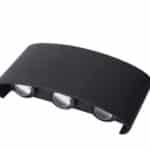 Fali lámpa LED 16w 1300lm 4000k IP65 169×80×40mm fekete