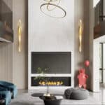 BERIL falikar arany 100 cm
