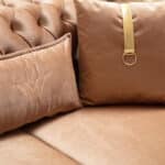 Empirio chesterfield 3 személyes kanapé barna