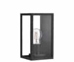Kültéri fali lámpa 1xE27 max.15w IP44 fekete 120x120x220mm 5év