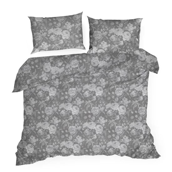 Zara pamut ágyneműhuzat Acélszürke 140x200 cm - 70x80 cm 1db Zara pamut ágyneműhuzat Acélszürke 140x200 cm - 70x80 cm 1db