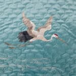 Mila bársony ágytakaró Türkiz 220x240 cm