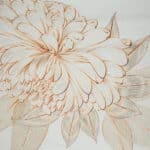 Blanca pamut-szatén ágyneműhuzat Fehér/arany 140x200 cm - 70x90 cm 1db