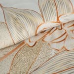 Blanca pamut-szatén ágyneműhuzat Fehér/arany 140x200 cm - 70x90 cm 1db