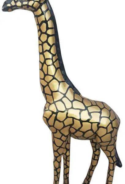 Dekorativ XL Arany-fekete Zsiráf 205 cm