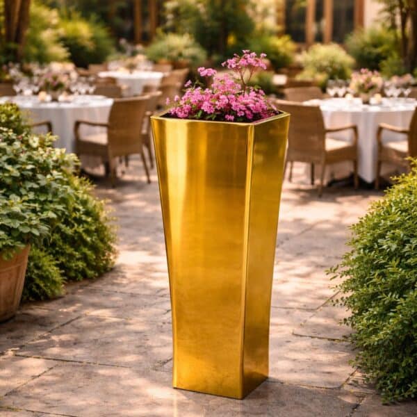 AURUM LINEAR váza arany 110 cm