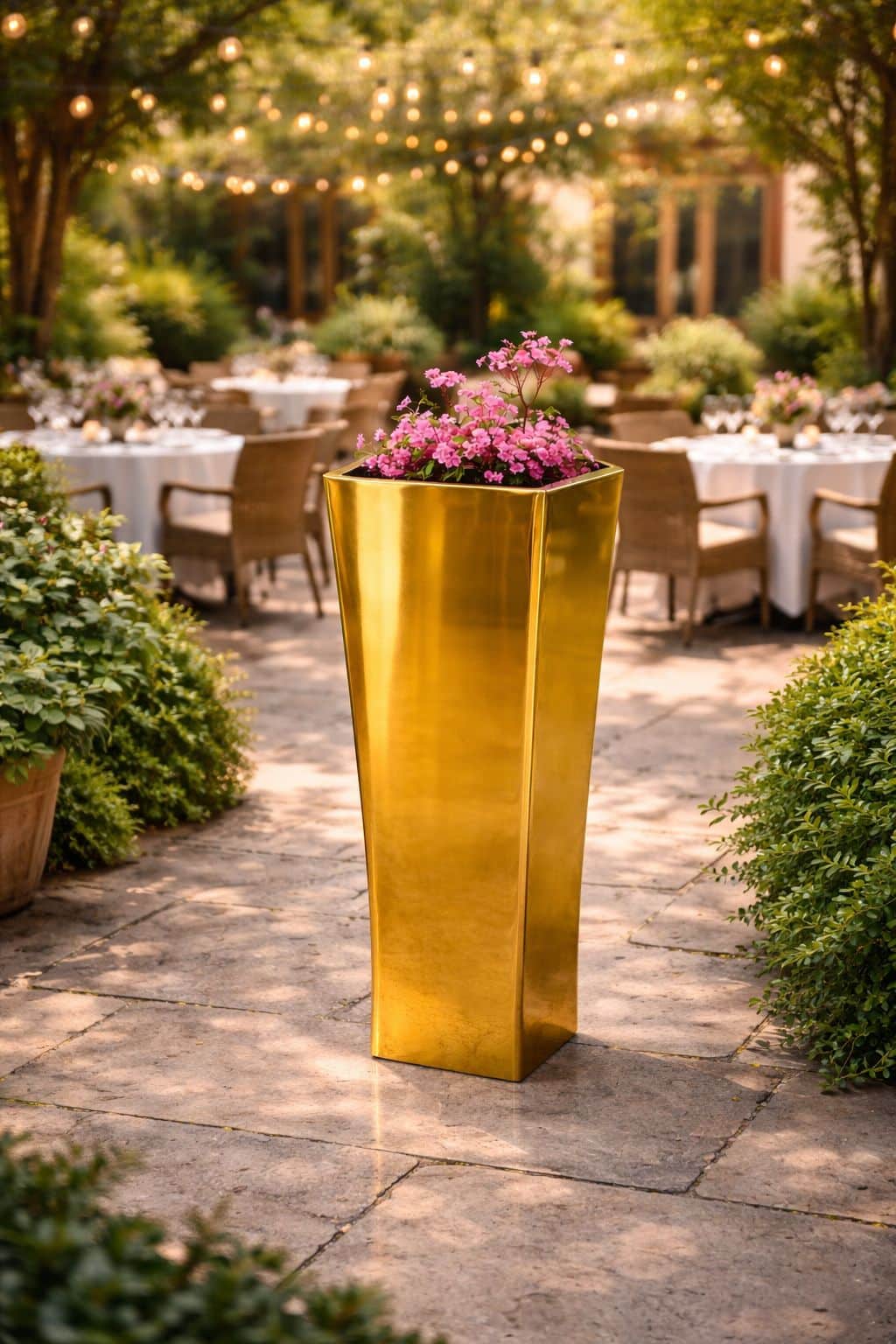AURUM LINEAR váza arany 110 cm AURUM LINEAR váza arany 110 cm