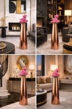 AURUMI váza rose arany 140 cm
