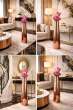 AURUMI váza rose arany 140 cm