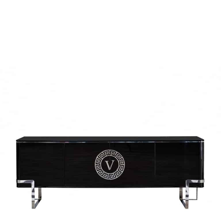 Versace tálalószekrény 220 cm fekete (kiállított) Versace tálalószekrény 220 cm fekete (kiállított)