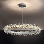 ASTRA króm gyűrűs függőlámpa 75 cm