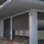 Kültéri fali lámpa 10w 1000lm CCT.kap IP54 Fekete 210x90x82mm 3év