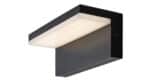 Kültéri fali lámpa 10w 1000lm CCT.kap IP54 Fekete 210x90x82mm 3év