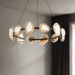 CELESTIA függőlámpa arany-fekete (78cm)