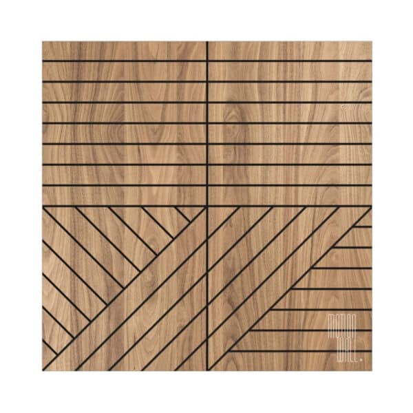 Falipanel Diagonale NUT 60 x 60 cm