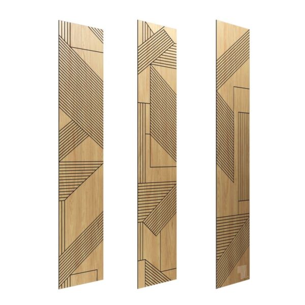 Falipanel Diagonale Large Natural 50 x 280 cm