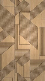 Falipanel Diagonale Large Natural 50 x 280 cm