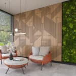 Falipanel Diagonale Large NUT 50 x 280 cm