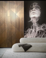 Falipanel Diagonale Large Natural 50 x 280 cm