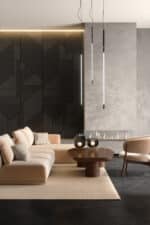 Falipanel Diagonale Large Nero 50 x 280 cm