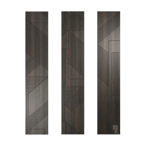 Falipanel Diagonale Large DEEPDARK 50 x 280 cm