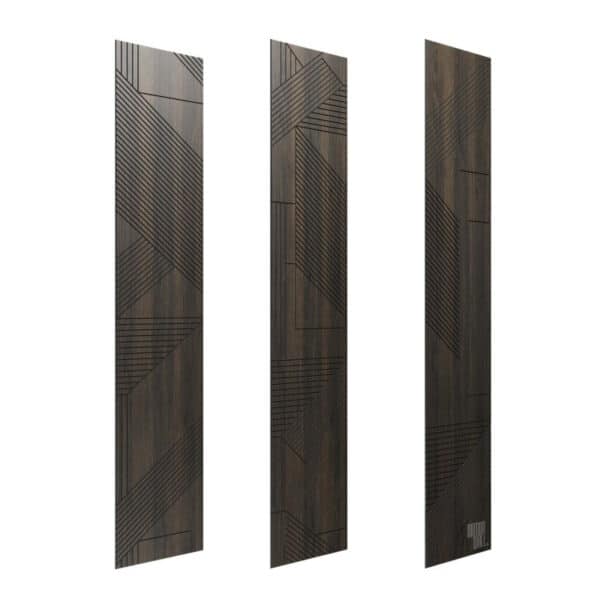 Falipanel Diagonale Large DEEPDARK 50 x 280 cm