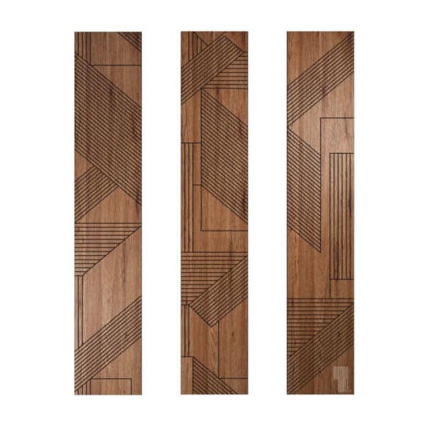 Falipanel Diagonale Large BROWN 50 x 280 cm
