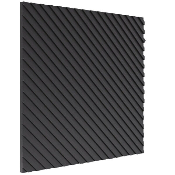Falipanel Obliquo NERO 60 x 60 cm