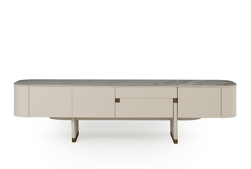 DELTA TV szekrény ekrü gold 208 cm DELTA TV szekrény ekrü gold 208 cm