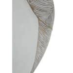 Hoka ívelt váza mázas fehér 35X13,5X37,5 cm