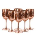 Plastik Pezsgős Pohár Rosé Gold