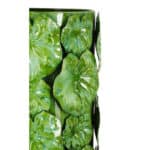 Green Levél váza zöld 18x17,5x46 cm